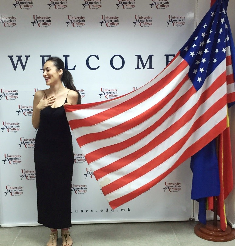 Issue 5: Marija Smilevska, Macedonian Student in America Issue 5: Marija Smilevska, Macedonian Student in America
