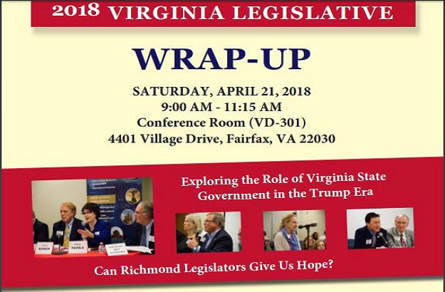 Event: 2018 Virginia Legislative Wrap-Up Event: 2018 Virginia Legislative Wrap-Up