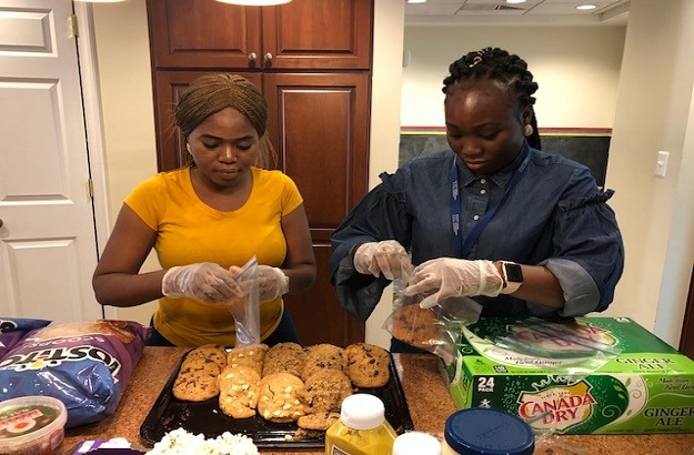 Volunteering at the Ronald McDonald House in honor of World Humanitarian Day Volunteering at the Ronald McDonald House in honor of World Humanitarian Day
